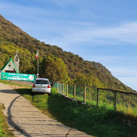 foto nr. 2 verso la cappella degli alpini - © G.S. Marinelli, riproduzione vietata.