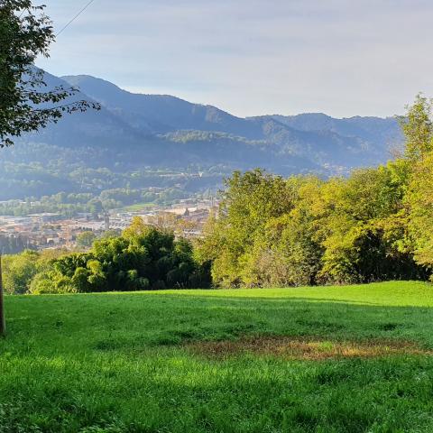 foto nr. 9 panorama alle nostre spalle prima di imboccare la mulattiera - © G.S. Marinelli, riproduzione vietata.