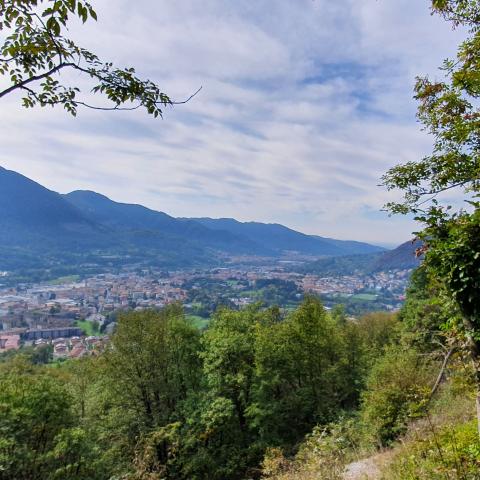 foto nr. 12 panorama verso il Monte Misma - © G.S. Marinelli, riproduzione vietata.