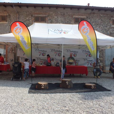 il podio in attesa dei vincitori  - &copy; G.S. Marinelli, riproduzione vietata.