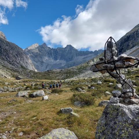 Vista verso monte  - © G.S. Marinelli, riproduzione vietata.