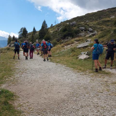 Terminata la piana paludosa  - © G.S. Marinelli, riproduzione vietata.