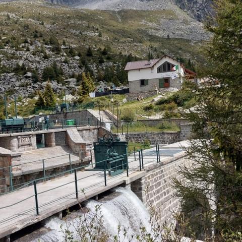 Un arrivederci al Rifugio città di Lissone  - © G.S. Marinelli, riproduzione vietata.