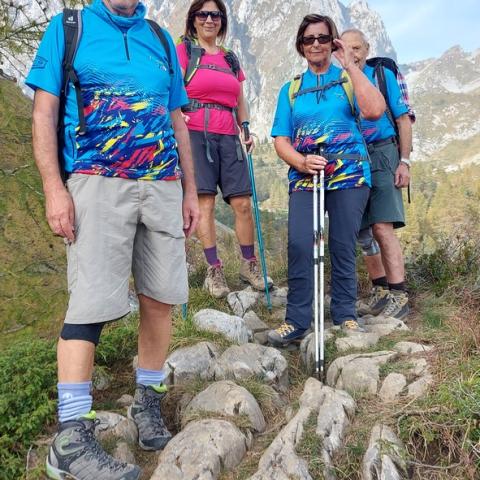 In vista del Rifugio Laeng  - © G.S. Marinelli, riproduzione vietata.