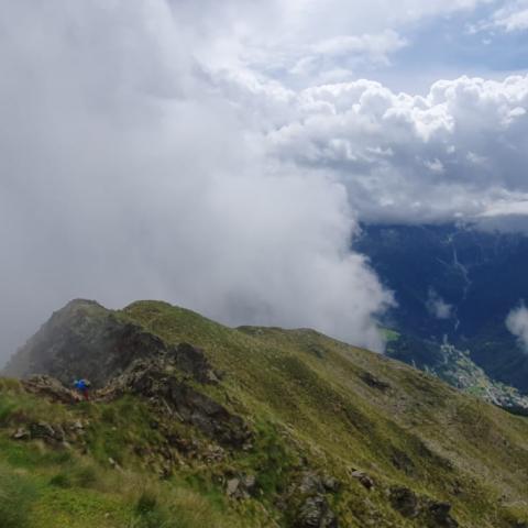 Ultimo tratto prima della cima  - &copy; G.S. Marinelli, riproduzione vietata.