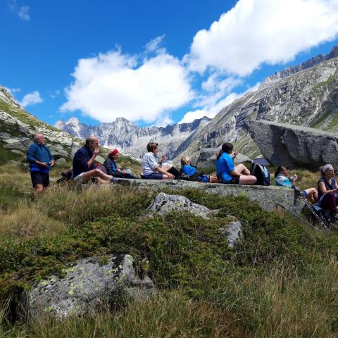 Rientrati nelle vicinanze del rifugio x il pranzo  - © G.S. Marinelli, riproduzione vietata.