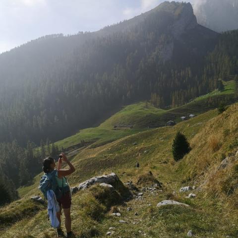 in vista delle Baite di Varicla  - © G.S. Marinelli, riproduzione vietata.