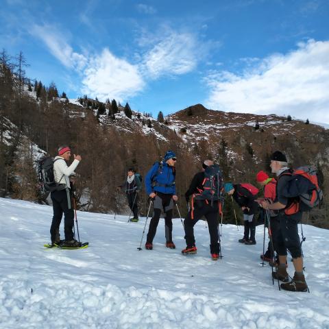Si abbandona itinerario della Val Conchetta   - &copy; G.S. Marinelli, riproduzione vietata.