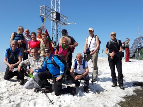 Monte San Primo, Escursione del 19/04/2018  Fatta insieme al Gr. Escargot del CAI Nembro